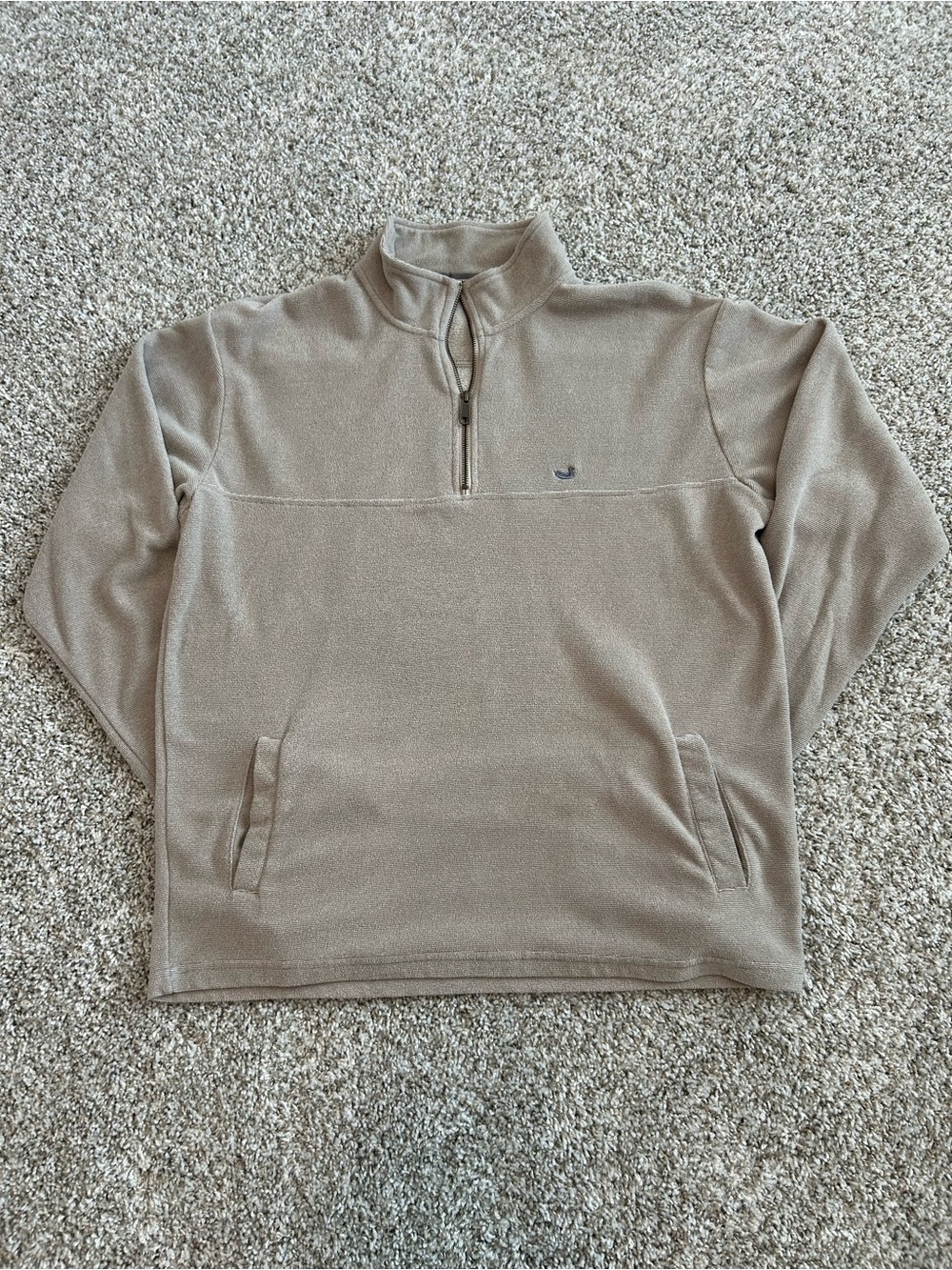 Southern Marsh Men's Quarter Zip Pullover with Pockets